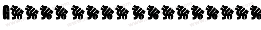 Gubao free narrow字体转换
